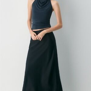 Wilfred Light Blue Halter Top